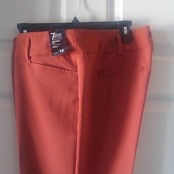 7th Avenue Coral modern fit ankle pants - Picture 2 of 5
